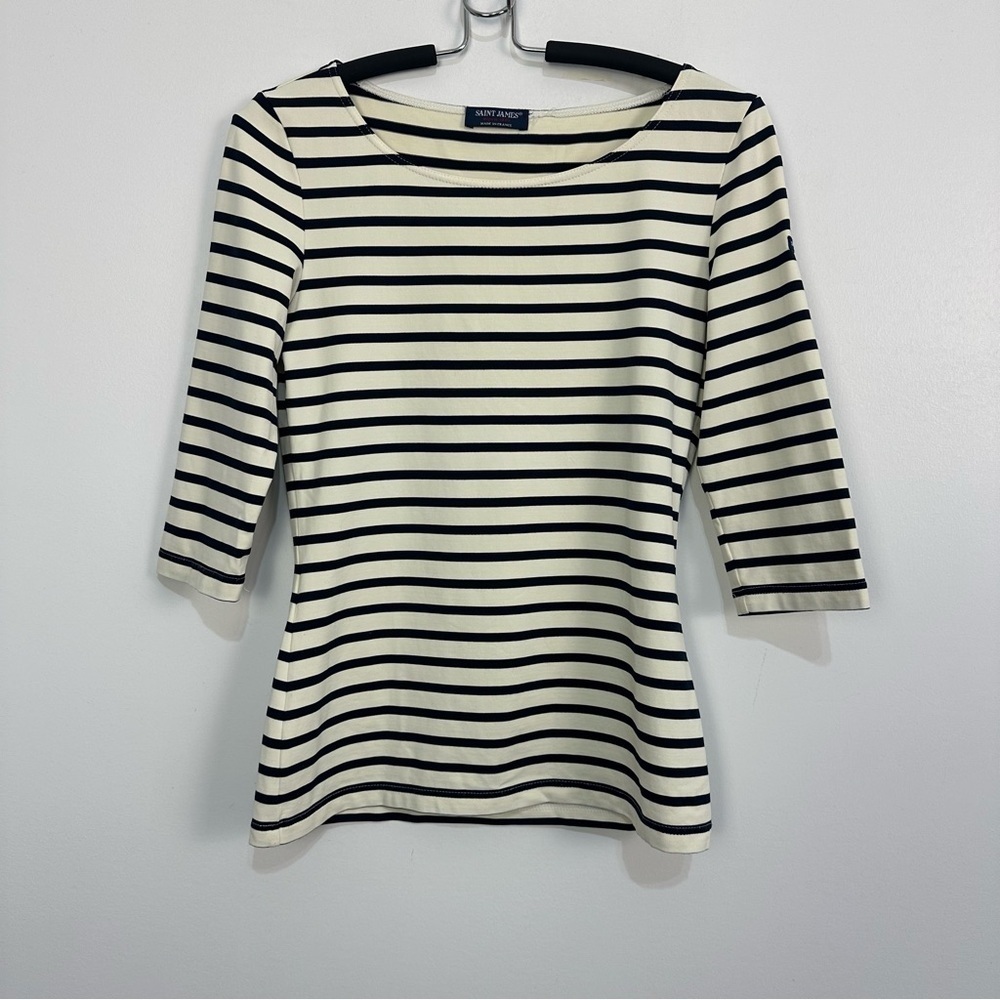 Saint James Garde Cote Nautical Striped  Top - Picture 4 of 9
